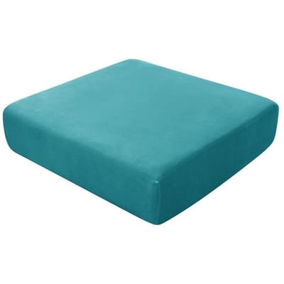 Housse de coussin de canapé en velours, élastique, Anti-salissure, pour siège de chaise, protection de meubles pour animaux de compagnie et enfants, pour salon Normal Size1(S)-1pc