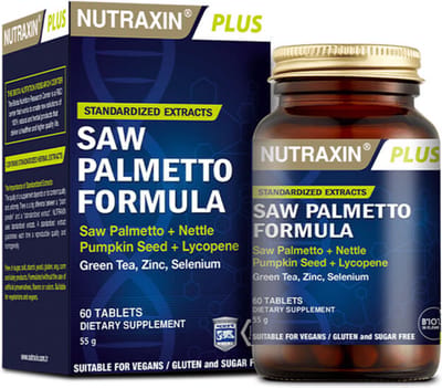 Nutraxin - Saw Palmetto Formula - Supplement - 60 Tabletten