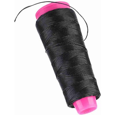 110m Corde d'arc Fil Matériel pour Arcs Recourbés Accessoire de Tir à l'Arc (Noir)
