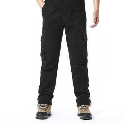 Lange Cargobroek Zwart - Heren - Werkbroek - Outdoor