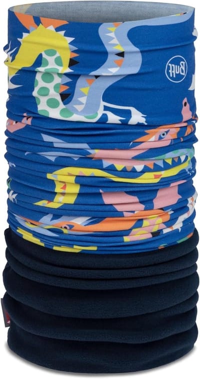 Fleece Sjaal - Nekwarmer Buff - Warm Blijven - 4-Weg Stretch - One Size - Blauw