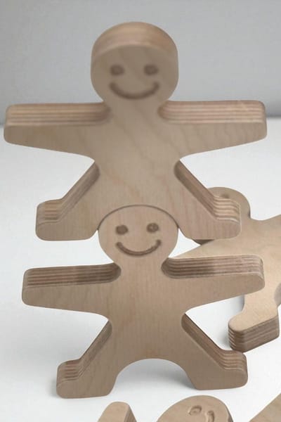 Houten Figuurtjes Puzzel