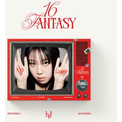 Lee Youngji - 1er mini album 16 Fantasy (LIVRE PHOTO VER.) 1PCS red