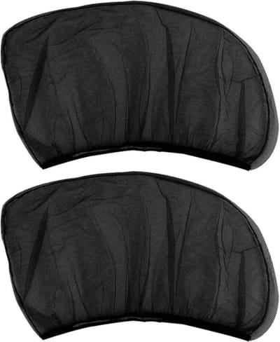 Raamhor auto - Insecten net auto raam - Hor autoraam achter - 2 stuks - Insecten hor - Hor tegen muggen auto - Kamperen - Kamperen hor