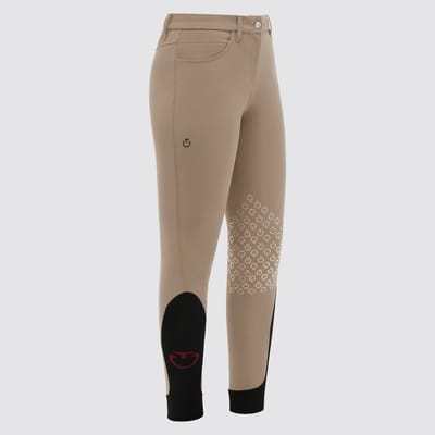 Cavalleria Toscana Rijbroek Knie Grip Dames FW25 M Walnut