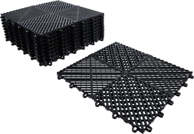 BGS 74546 | Set kunststoftegels | kliksysteem | 400 x 400 x 18 mm | 10-dlg