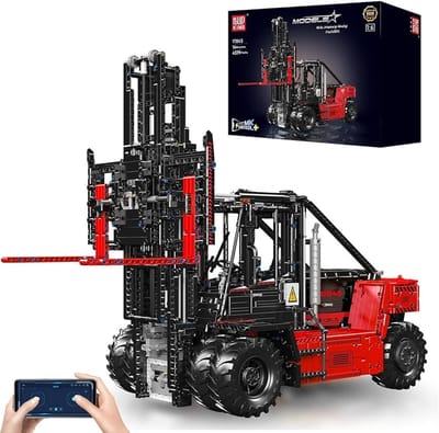 Mouldking 17045 s - Vorkheftruck - RC - 4579 onderdelen - Bouwset - Technisch - Past op alle bekende merken