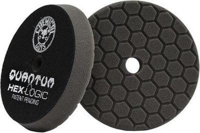 Chemical Guys Hex Logic Quantum Polijstpad 135mm ZWART - Finishing