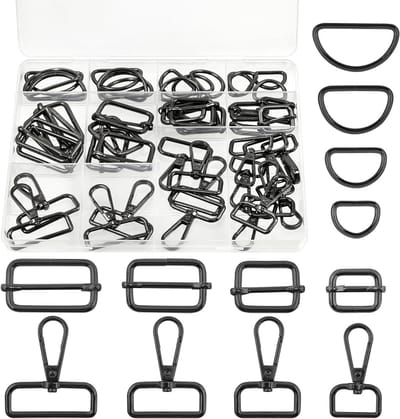 Riemgespen en D-ringen voor handgemaakte tassen - DIY accessoires voor creatieve projecten