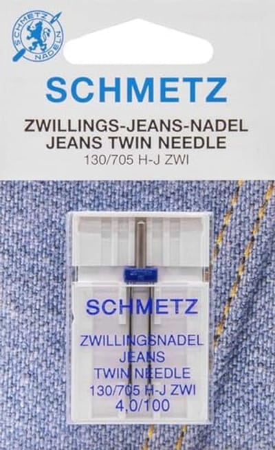 Twin Naaimachine Naalden voor Jeans/Denim – Geavanceerde Naald voor Dikke Stoffen