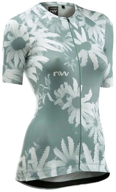 Northwave Blade Korte Mouw Wielertrui Groen M Vrouw