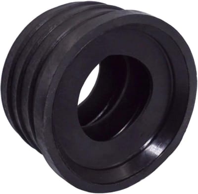 Rubberen Hulzen - Afvoer Huls - Leidingen Verbinden - Elastisch Materiaal - 50 x 32 mm - Zwart