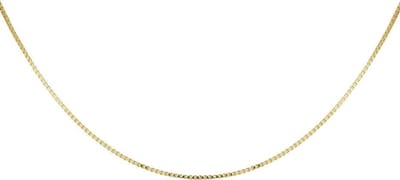 The Jewelry Collection Ketting Venetiaans 0,9 mm - Goud