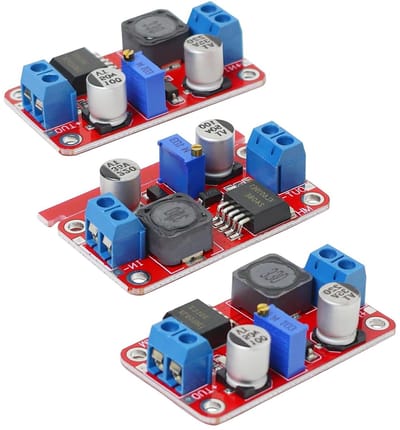 Step-Up Module Spanningsomvormer 3V-35V naar 5V-40V XL6019 - Voedingsadapter Draagbare Elektronische Apparaten - Set van 3
