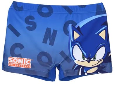 Sonic The Hedgehod Zwembroek Blauw maat 104