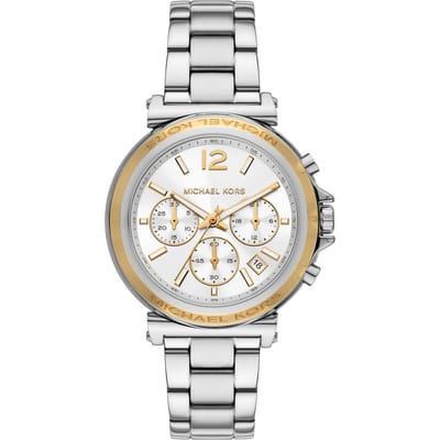 Michael Kors Maren Dames Zilveren Horloge MK7495
