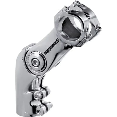 Stuurpen Ergotec Octopus ahead 50 verstelbaar ø28,6 / 90 / 31,8 mm - zilver
