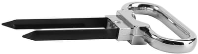 Dailygoods- Kurkentrekker Roestvrij Staal - Wijnopener - Flesopener - Creatief Handgereedschap - Duurzaam - Compact 6,4x11,2x2,5 cm - Wijnflesopener