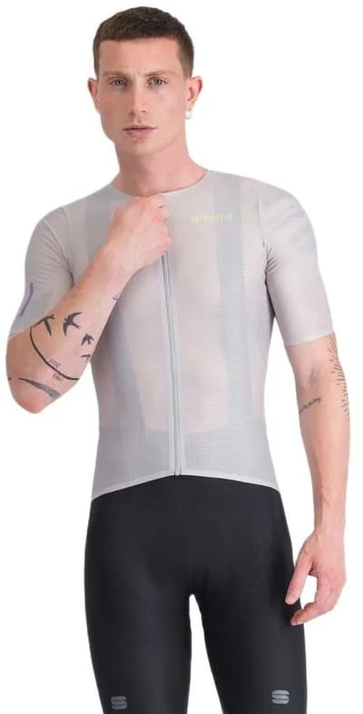 Sportful Light 2 Korte Mouw Wielertrui Grijs M Man