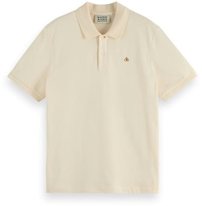 Scotch & Soda Seasonal Core Pique Chest Logo Polo