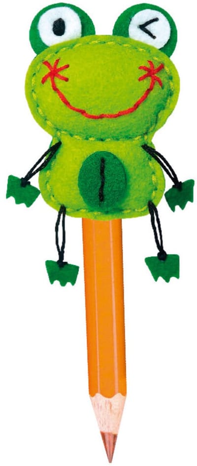 Avenir potloodtopper kikker - creatieve knutselset voor kinderen