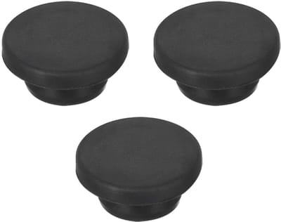 Dailygoods- Siliconen Pluggen 3 Stuks - T-vormige Afdichtpluggen - Waterdichte Stop - Rubber Pluggen - 26mm / 1 Inch - Geschikt voor Wastafels en Gootstenen - Afdichtplug