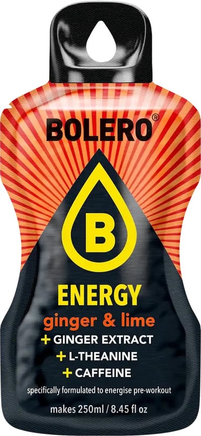 Bolero Energy - 6x 7g - Ginger Lime