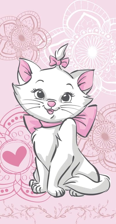 Disney Aris to Cats strandlaken Marie Aristocat extra absorberend 70 x 140 cm – katoen