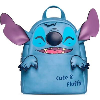 Lilo & Stitch - Cute Stitch Rugzak - Blauw
