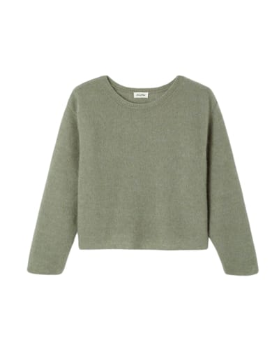 American Vintage Vitow Pullovers Khaki Vito18ph26