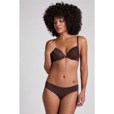 Hunkemöller Dames Lingerie Brazilian Seamless - Bruin - maat XS