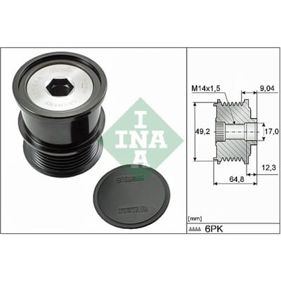 Schaeffler Ina Generator vrijloop INA 535 0284 10