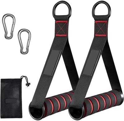 Dailygoody - Resistance Bands - Fitness Grip - Heavy Duty - Cable Machine Attachment - Triceps Training - Geschikt voor Thuisgym - 5 Stuks
