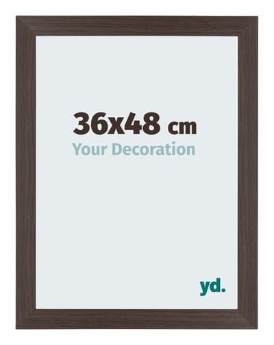 Your Decoration - Puzzellijst 36x48 cm - Eiken Donker - Puzzellijst 500-1000 stukjes - MDF Fotolijst - Mura