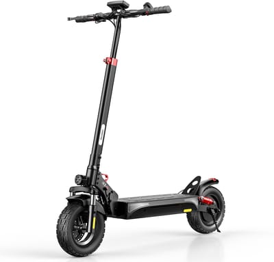 iScooter iX3 Elektrische scooter - 10‑inch tubeless off‑road banden - 40km actieradius - 800W motor - 48V 10Ah lithium‑ion accu - Mechanische schijfremmen voor en achter + elektronische rem - Maximumsnelheid 25 km/u - zwart