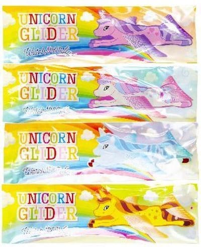 Foam Glider Eenhoorn - 36 stuks Unicorn Gliders - traktatie uitdeelcadeautjes kinderfeestje