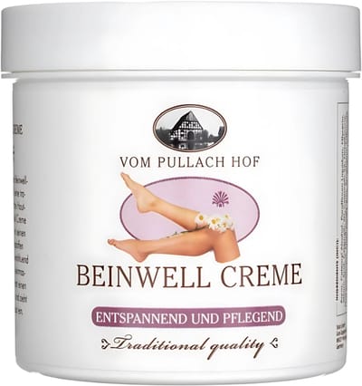 Pullach Hof- Benencrème - 250ml - Snel werkend - Smeerwortel - Tegen pijnlijke benen