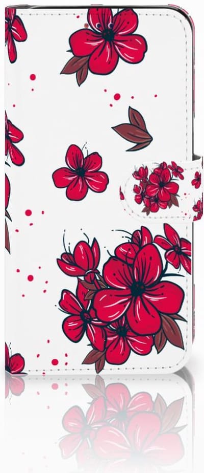 Samsung Galaxy A10 Hoesje Blossom Red