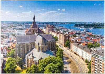 Legpuzzel 1000 Stukjes - Stukjes Puzzel - Ontspanning Thuis - Gedetailleerde Prent - 68 x 48 cm - Zonnig Zomer