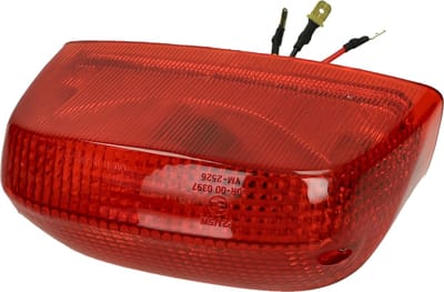 Mokix achterlicht Derbi Senda rood