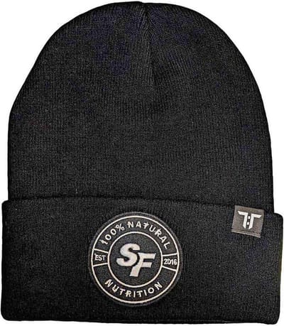 Tokyo Time - SF Nutrition Beanie Muts - Zwart