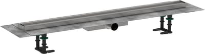 Hansgrohe RainDrain Compact - Douchegoot 90 cm voor tegelvloer, met rooster 56169000