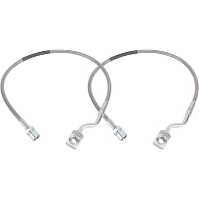 2 PIÈCES Conduites de Frein Avant 89370 Performance de Conduite Améliorée Structure Métallique Solide pour Modèles de Véhicules 1500 2500 3500 HD gray