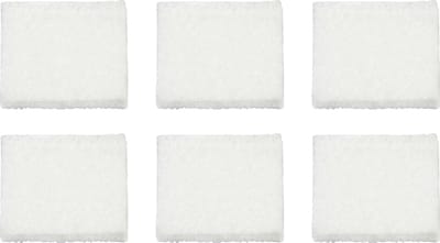AMIG Anti-krasvilt - 16x - wit - 25 x 25 mm - vierkant - zelfklevend - meubel beschermvilt