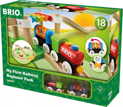 BRIO Luxe Treinset - Voor de allerkleinsten - Magnetische treinverbindingen - 33727