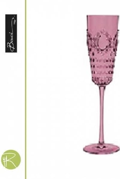 Baci Milano - Baroque & Rock Acrylic Drinking Champagne Flute
