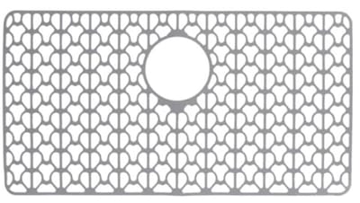 Dailygoods- Gootsteenmat 66 x 35 cm - Antislip Siliconen - Gootsteenbeschermer - Multifunctioneel Gebruik - Vaatwasserbestendig - Verhoogde Voeten - Spoelbakmat