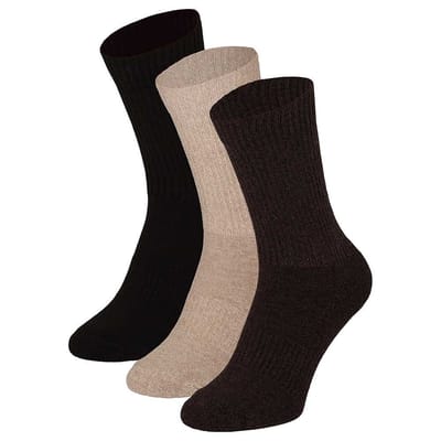 Apollo - Sportsokken - Unisex - Multi Bruin - Maat 36/41 - Sportsokken dames - Tennissokken dames