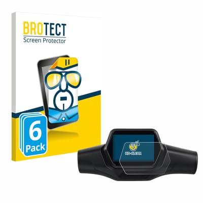 BROTECT - Screenprotector voor Segway Ninebot ZT3 D / ZT3 Pro D - Folie Beschermfolie transparant 6 Stuks