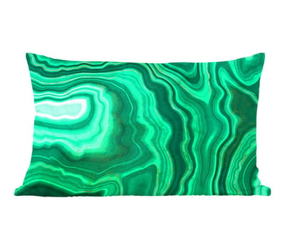 Sierkussens - Kussentjes Woonkamer - 60x40 cm - Geode - Groen - Agaat - Stenen